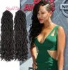 2018 Hair Bundles Preed Soft Goddess Locs Synthetic Hair Extension 100g 18quotinch Ombre Crochet Braids Kanekalon Fiber fo3911204
