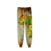 Capris 2021 unissex mapa do mundo calças de suor 3d joggers calças casuais masculino/feminino hip hop sweatpants pantalon homme streetwear