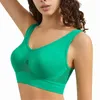 Roupa de yoga feminina sutiãs esportivos fitness ginásio correndo roupa interior à prova de choque sutiã 5xl plus size colheita superior respirável sem costura roupas de malha