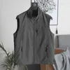 Men's Vests Workwear Black Vest Tactical Loose Thin Jacket Trend And Women's Sleeveless Cotton Clothing