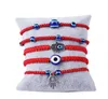 Ręcznie tkana bransoletka Lucky Bransoletka Kabbalah Red String Nić Bracelety Hamsa