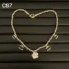 2024 New 18K Gold Necklace Black Luxury Designer Necklace Style Moder