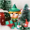 ブラインドボックスオリジナルポップマートクライバイロンリークリスマスシリーズミステリーアクションフィギュアカワイイベイビークリスマスホームデコレーションギフトおもちゃサドドロップdh0zl