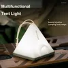 Gece Işıkları Led Taşınabilir Kamp Işık Şarj Edilebilir Lamba USB Çadır Fener Dekoratif Açık Malzemeleri Yenilik