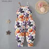 Overalls Baby Strampler Kinder Kürbis Hexe Overall Jungen Mädchen Anziehen Kostüm Kleinkind Halloween Overalls Sommer Einteilig 2-6 Jahre L240307