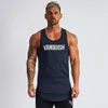 New Men Fashion Men's Clothing Jogger Sports Casual Cotton Printed Gym Running Training Breathable Basketball Vest