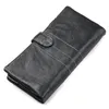 Code 147 Echt Leer Vrouwen Portemonnee Lange Rits Clutch Bag Met Muntvak En Kaarthouders Vrouw Portemonnee Hoge Quality204c