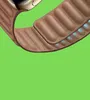 Leather Link For Apple watch band 44mm 40mm 41mm 45mm 42mm 38mm original Magnetic Loop bracelet iWatch series 3 5 4 SE 6 7 strap H1128336