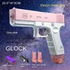 Gun Toys Ultimate Splashing Fun with Stock Glock Electric Water Gun - The Perfect Water Play Toy for Endless EntertainmentL2403