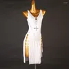 Stage Wear Samba Latin Dance Dress Girl Competition Line Clothing Evening Clothes Dancewear Skirt Women Costume Top Ballroom