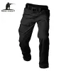 Calças MEGE Brand Tactical Men's Ripstop Pants Militar Casual Cargo Swat Combate Roupas Four Seasons TRUSHERS com bolsos multi -bolsos