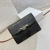 Clipes de dinheiro Moda Carteiras Clássico Titular do Cartão Chave Moeda Bolsa Bolsa Luxurys Womens Mens Carteira Saco Passaporte Titulares Crédito Metal Mini com Caixa Q809