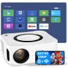 Y9 Android 11 Portable 5G WIFI Smart Home 1080P Projector,Handheld Full HD Mini LED Video Game Proyector Beamer