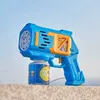 Zandspeelwaterplezier 10-gaats volautomatische elektrische lichtbubbelmachine voor kinderen met lichte automatische bubbelmachine voor kinderen buiten speelgoedcadeaus