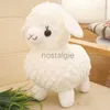 Маленькая овца, мягкие плюшевые животные, забавные куклы, игрушки, имитация ягненка для детей, подарки для детей 240307