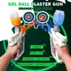 Gun Toys 2024 New Automatic Electric Space Gun Toy Launcher Water Polo Pistol Automatic Space Outdoor Shooting Game Gun Childrens Gift