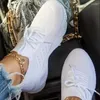 Casual Schoenen Mesh Ademend Dames Sneakers Veterschoenen Gevulkaniseerd Dames Platform Dames Grote maten Zapatos De Mujer