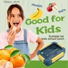 Bento Boxes Bento Boxes per adulti - Lunch box per bambini Bambini con cucchiaio e forchetta - Resistente per pasti in movimento Senza BPA L240307