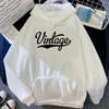 Damen Hoodies Vintage Frauen Ästhetische Streetwear 90er Jahre Pullover Weibliche Kawaii Kapuze