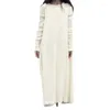 Casual Dresses Autumn Dress 2024 Summer Women Vintage Cotton Linen Long Maxi Plus Size Spring Loose Solid Vestidos