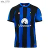 Soccer Jerseys InterS soccer jerseys LUKAKU ANNIVERSARY BARELLA ASLLANI FRATTESI Home and 2024 football men shirt kids kitH240307