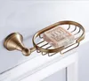 New European Style antique Soap Basket Holder Brass Material Soap holder Bathroom Accessories Soap Dish Holder9897599