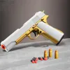 Игрушечные пистолеты Игрушечные пистолеты Ball Blaster с мягкими пулями Игрушки из пенопласта Стрельба Игры Образовательная модель игрушки для 678914+ Детей YQ240307