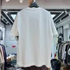 Real Pics Men Tshirt Oversize Loose Tee Cotton Fashion Print Short Sleeve Summer Casual 2024ss