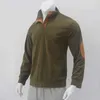 Männer Pullover 2023 Neue Herbst Herren 5XL Casual Stehkragen Langarm Pit Cord Pullover Auf Lager