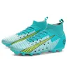 American Football Shoes Men Soccer Breathable Indoor Long Spikes Boots -selling High-quality Drop Futsal Training Unisex Soft