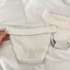 Women's Panties Soft Pure Desire Girl Ruffled Japanese Cute Sexy Student Thread Princess Low Waist Cotton Underwear