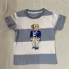 Enfants garçons filles Ralphs Polos T-Shirt jeunesse décontracté tout-petits haut broderie Polos chemises garçon fille manches Homme enfants revers Tees marque de créateur