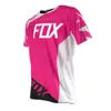 2023 T-shirt da uomo Fox Summer Outdoor Cycling Suit Girocollo Manica corta Quick Dry Traspirante Moto Speed Drop Iu4u