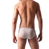 Sous-vêtements Feitong Sous-vêtements pour hommes Slips Couleur unie 95% coton Confortable Hommes Cueca Masculina