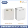 Aqara relais T1 pas de neutre avec commutateur de contrôleur à canal unique Module Zigbee minuteries pour maison intelligente télécommande Homekit 240228