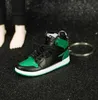 Stéréo Pure 3D artisanat Mini Sneaker porte-clés femme hommes enfants porte-clés cadeau chaussures de luxe porte-clés voiture sac à main porte-clés chaussures de basket-ball porte-clés 10 styles 24B