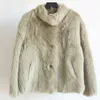 Haining Real For Women Toscana Sheepskin Fur Integrated Women's Medium Length Coat 362333