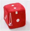 2024 Short Plush Number Dice Educational Aids Side length10cm Soft Toys Game Props Letter Dice Adsorbable Stuffed Toy