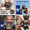 Andra hårborttagningsartiklar Haircube Men Beard Growth Essential Oil Kit Nourishing Enhancer Liquid Natural Organic Care Product Drop Deli DHSSP