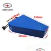 Batteries rechargeables 52V 20Ah / 25Ah 30Ah Batterie au lithium-ion 52 Volt Triangle Drop Delivery Chargeur de batteries électroniques Dhpcj