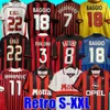 Soccer Jerseys AC Retro 2007 MILAN football shirt Gullit Van Basten Inzaghi Vintage Classics jerseysH240307