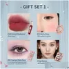 Makeup Sets Flowerknows Kit For Women 4 In 1Eyeshadow Palette Lipstick Lip Gloss B Powder Set With Box 230801 Drop Delivery Dhc8H