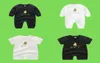 Детские дизайнерские комбинезоны для маленьких мальчиков и девочек, летние, высшего качества, с короткими рукавами, с длинными рукавами, 100 хлопковая одежда, 12 лет, для новорожденных Jumpsui5694693