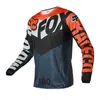 2023 Mens T-shirts Fox Summer Long Sleeved Off-road Motorcycle Suit Quick Drying and Breathable Outdoor Bicycle Cycling