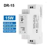 Alimentation de commutation pour maison intelligente, 12/24V DC, Type Rail, petit Volume, DR-15-0.63A, 1,25 a, 5V, 15V, transformateur 15w