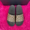 DHgate Donna Scarpe firmate Luxury Flop Flip coa ch Pantofole uomo fioritura Sandali in gomma mocassini scorrevoli sandalo estivo doppio tazz Pantofola Fiore piatto Sandalo scarpe da interno