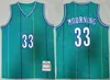 Retro basket Steve Smith Jersey 8 Chris Paul 3 Spud Webb 4 Dikembe Mutombo 55 Tyrone Muggsy Bogues 1 Larry Johnson 2 Alonzo Mourning Purple Green Throwback Backback