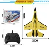 RC mousse avion SU-35 avion 2.4G radiocommandé planeur télécommande avion de chasse planeur avion mousse garçons jouets pour enfants 240227