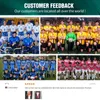 カスタム昇華のメンブランク半袖サッカージャージーシャツ青年クイックドライフットボールユニフォームシャツ番号WOX1101 240228