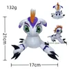 Anime Cartoon Gomamon Agumon PP bawełna nowa kawaii wzór wisiorka dla dzieci Prezenty dla dzieci